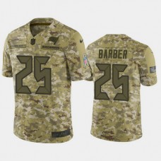 Tampa Bay Buccaneers Peyton Barber #25 2018 Salute to Service Limited Camo Jersey
