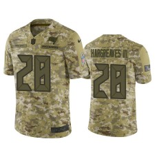 Tampa Bay Buccaneers Vernon Hargreaves III #28 Camo Jersey 2018 Salute to Service