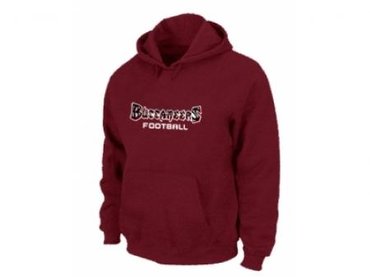 Tampa Bay Buccaneers font Pullover Hoodie Red