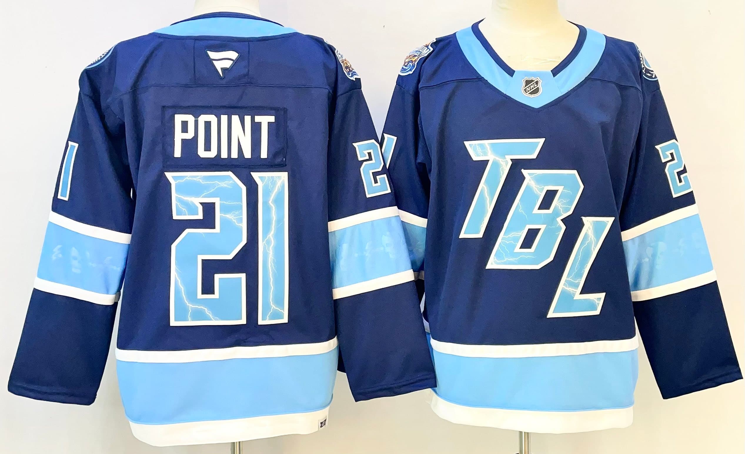 Tampa Bay Lightning 2026 Stadium Series #21 Brayden Point  Premium Jersey