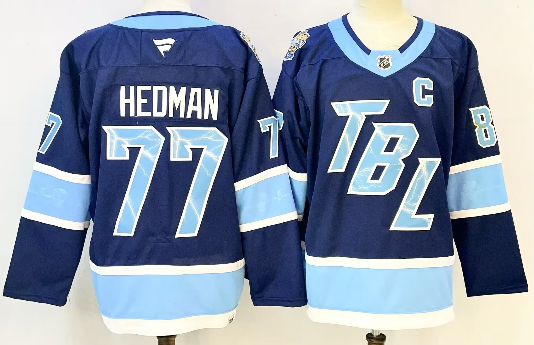 Tampa Bay Lightning 2026 Stadium Series #77  Victor Hedman Premium Jersey