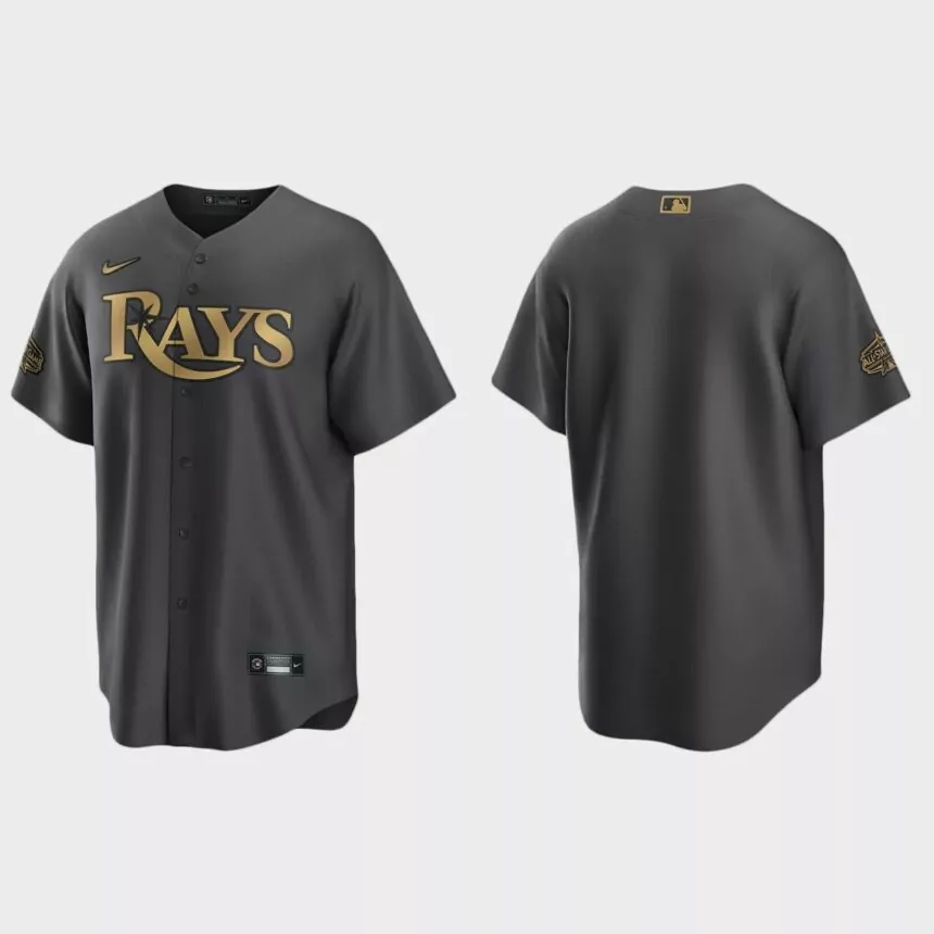 Tampa Bay Rays 2022 MLB All-Star Game Replica Jersey – Charcoal