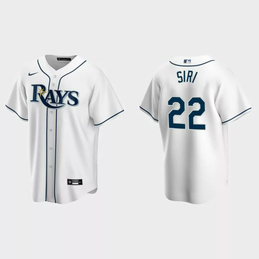 Tampa Bay Rays Jose Siri Replica Home Jersey – White