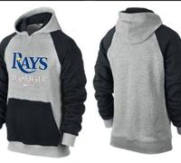 Tampa Bay Rays Pullover Hoodie Grey & Blue