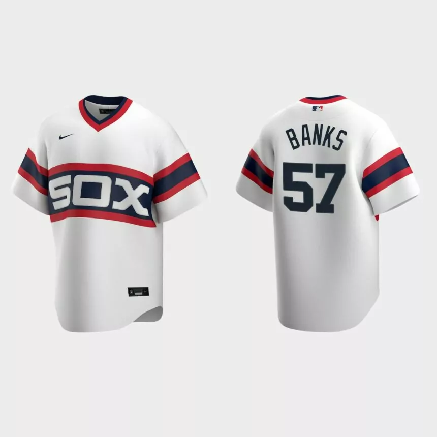 Tanner Banks Chicago White Sox Cooperstown Collection Home Jersey – White