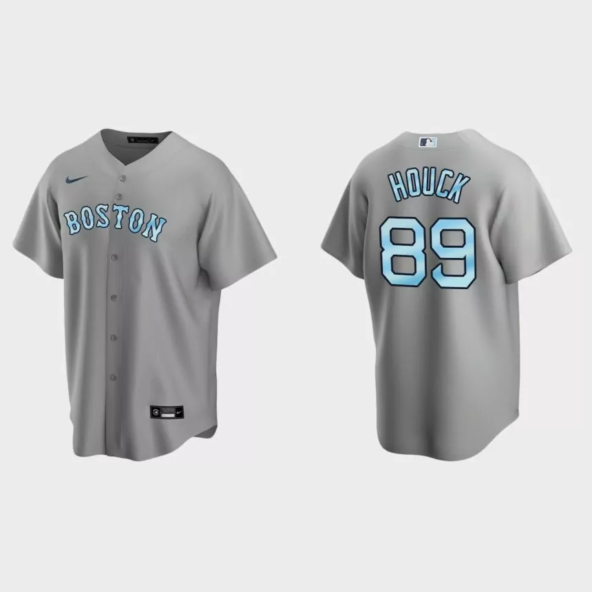 Tanner Houck Boston Red Sox 2022 Father’s Day Replica Jersey – Gray