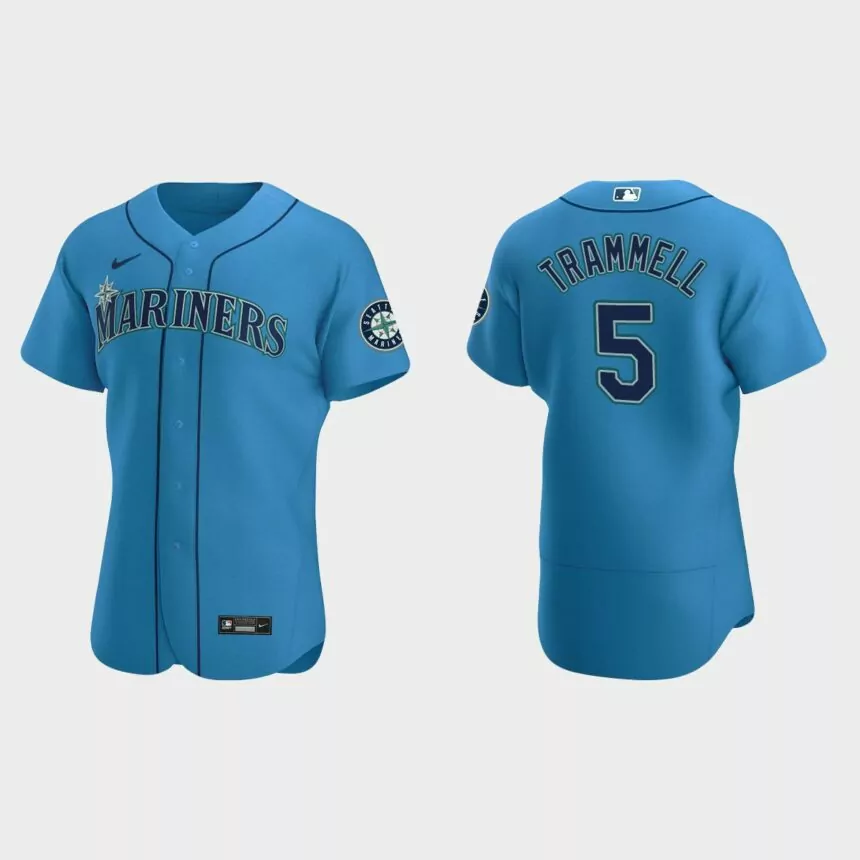 Taylor Trammell Seattle Mariners Authentic Alternate Jersey – Royal