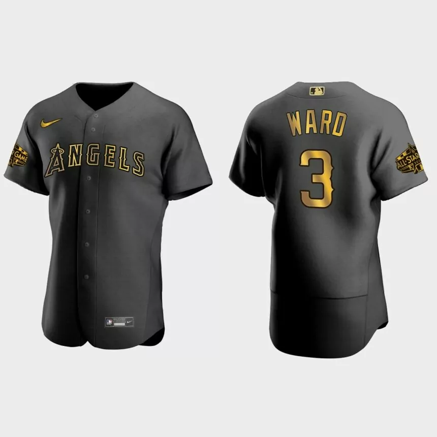 Taylor Ward Los Angeles Angels 2022 MLB All-Star Game Authentic Jersey – Black