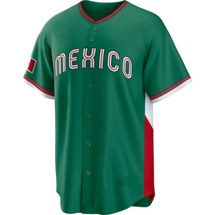 Team  Mexico World Baseball Classic  Serape Edition  Vapor Premier Custom Jersey - 2026 Roster - All Stitched