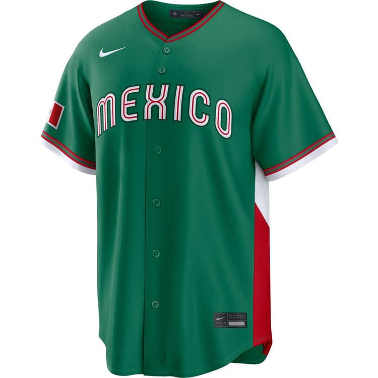 Team  Mexico World Baseball Classic  Serape Edition  Vapor Premier Custom Jersey - 2026 Roster - All Stitched