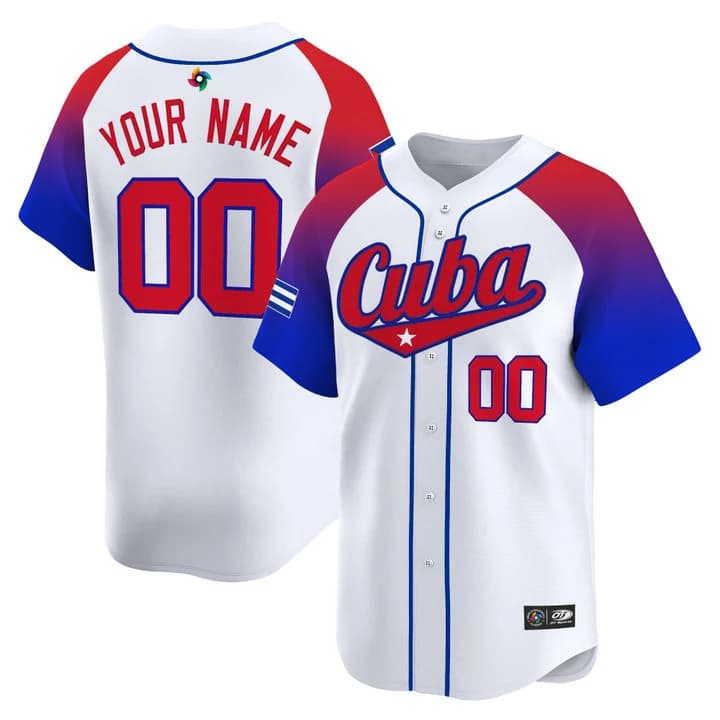 Team Cuba World Baseball Classic Vapor Premier Custom Jersey - 2026 Roster - All Stitched