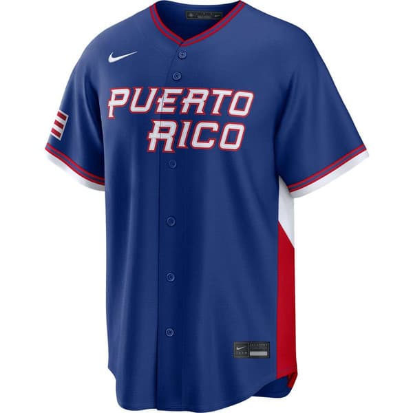 Team Puerto Rico World Baseball Classic Vapor  Premier Custom Jersey - 2026 Roster - All Stitched