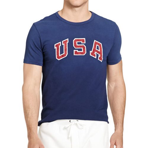 Team USA Polo Ralph Lauren 2016 Olympics T-Shirt Navy