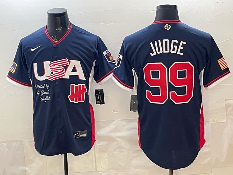 Team USA World Baseball Classic Vapor Premier Jersey 99 JUDGE