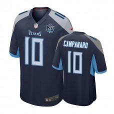 Tennessee Titans #10 Michael Campanaro 20th Anniversary Game Navy Jersey