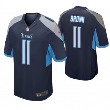 Tennessee Titans #11 A.J. Brown 2019 NFL Draft Navy Game Jersey