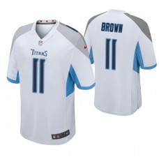 Tennessee Titans #11 A.J. Brown 2019 NFL Draft White Game Jersey