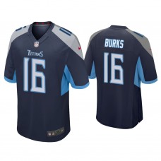 Tennessee Titans #16 Treylon Burks Navy Game 2022 NFL Draft Jersey