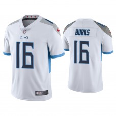 Tennessee Titans #16 Treylon Burks White Vapor Limited 2022 NFL Draft Jersey