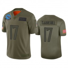 Tennessee Titans #17 Ryan Tannehill Camo 2019 Salute to Service Limited Jersey
