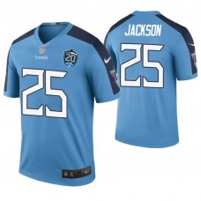 Tennessee Titans #25 Adoree' Jackson Light Blue 20th Anniversary Color Rush Legend Jersey