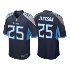 Tennessee Titans #25 Adoree' Jackson Navy 2018 Game Jersey