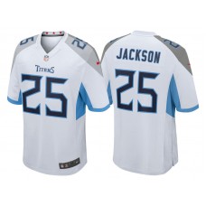 Tennessee Titans #25 Adoree' Jackson White 2018 Game Jersey