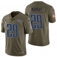 Tennessee Titans #29 DeMarco Murray Olive 2017 Salute to Service Limited Jersey