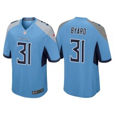 Tennessee Titans #31 Kevin Byard Light Blue 2018 Game Jersey