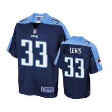 Tennessee Titans #33 Dion Lewis Navy Pro Line Player Jersey