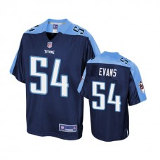 Tennessee Titans #54 Rashaan Evans Navy Pro Line Player Jersey