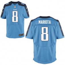 Tennessee Titans #8 Marcus Mariota Elite Blue Jersey