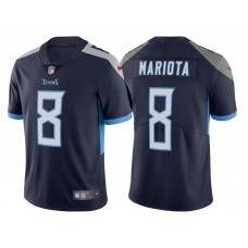 Tennessee Titans #8 Marcus Mariota Navy 2018 Vapor Untouchable Limited Jersey