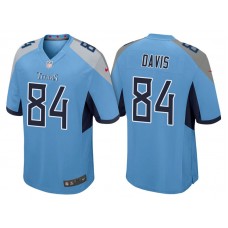 Tennessee Titans #84 Corey Davis Light Blue 2018 Game Jersey