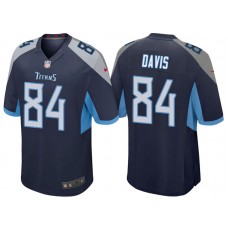 Tennessee Titans #84 Corey Davis Navy 2018 Game Jersey