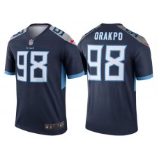 Tennessee Titans #98 Brian Orakpo Navy Legend Jersey
