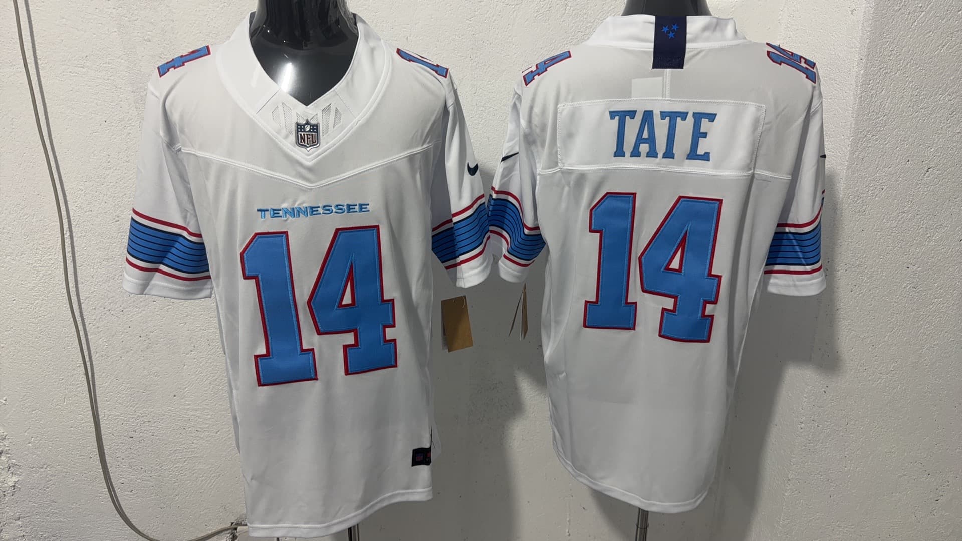 Tennessee Titans 2026 Vapor Limited   Jersey 14 TATE