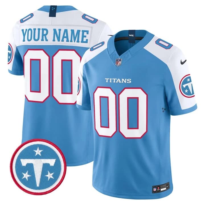 Tennessee Titans 2026 Vapor Limited Custom Jersey  - All Stitched