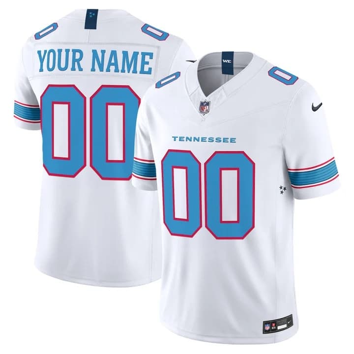 Tennessee Titans 2026 Vapor Limited Custom Jersey - All  Stitched