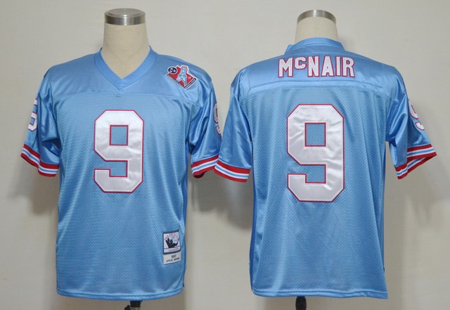 Tennessee Titans 9 Mcnair Blue Cool Base Jerseys