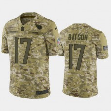 Tennessee Titans Cameron Batson #17 Camo Jersey 2018 Salute to Service