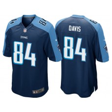Tennessee Titans Corey Davis Navy 2017 Draft Pick Game Jersey