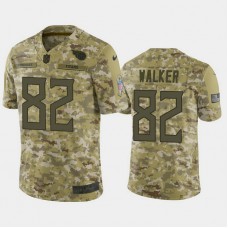 Tennessee Titans Delanie Walker #82 2018 Salute to Service Limited Camo Jersey