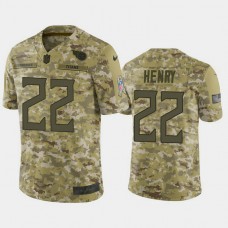 Tennessee Titans Derrick Henry #22 2018 Salute to Service Limited Camo Jersey