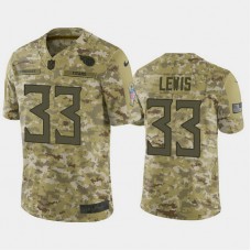 Tennessee Titans Dion Lewis #33 2018 Salute to Service Limited Camo Jersey
