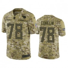 Tennessee Titans Jack Conklin #78 Camo Jersey 2018 Salute to Service