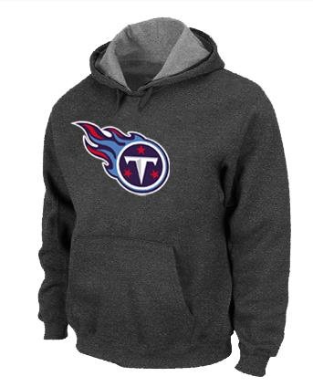 Tennessee Titans Logo Pullover Hoodie D.Grey