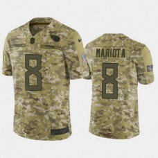 Tennessee Titans Marcus Mariota #8 2018 Salute to Service Limited Camo Jersey
