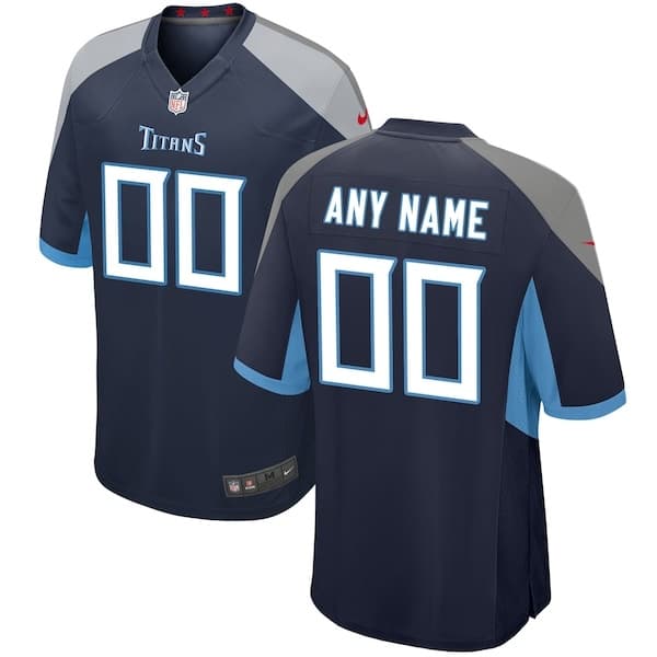 Tennessee Titans Nike  Custom Game   Jersey