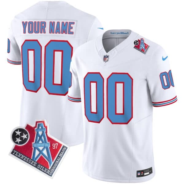 Tennessee Titans Nike Custom Game   Jersey